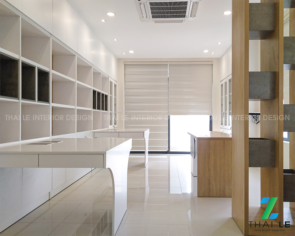 Thi công nội thất văn phòng Central Premium Q8 - B1120 - 49m2